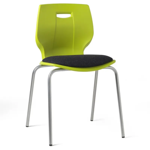 Lime Green Advanced Geo Chair with Black Seat Pad