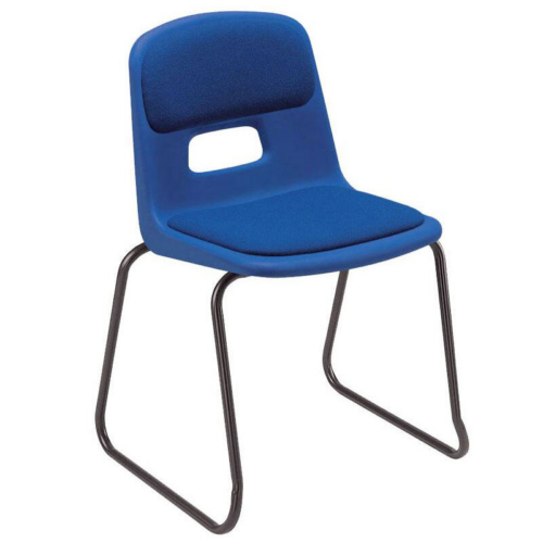 Remploy GH20 Skid Chair with Seat and Back Pads