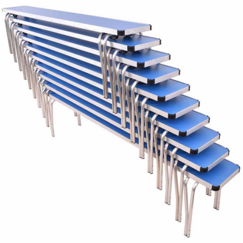 Stack of 10 Blue Gopak 25 Benches