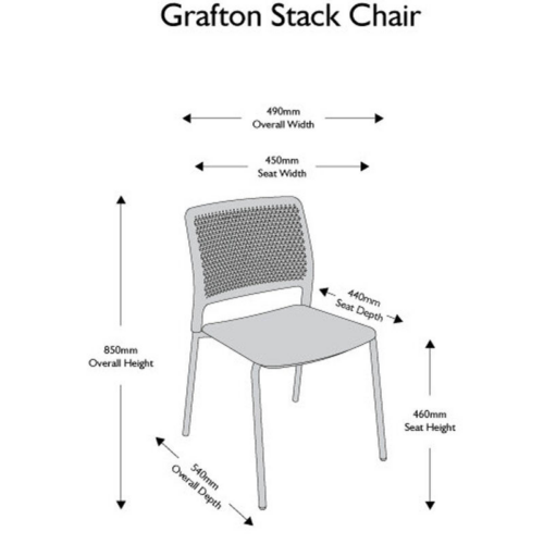 KI Grafton Chair Dimensions
