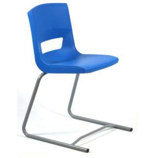 Ink Blue Postura Reverse Cantilever Chair