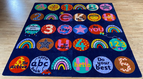 Kinder Positivity Wellbeing Carpet