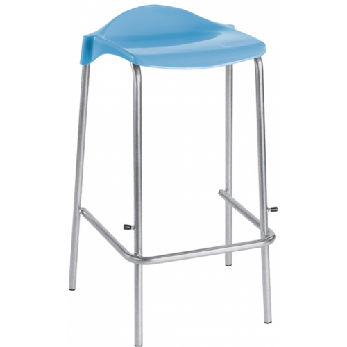 Light Blue Metalliform WSM Classroom Science Stool