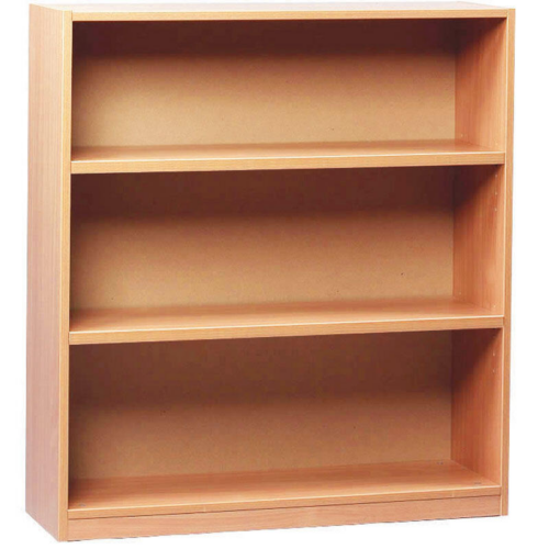 1000mm High Beech Bookcase MEQ1000BC