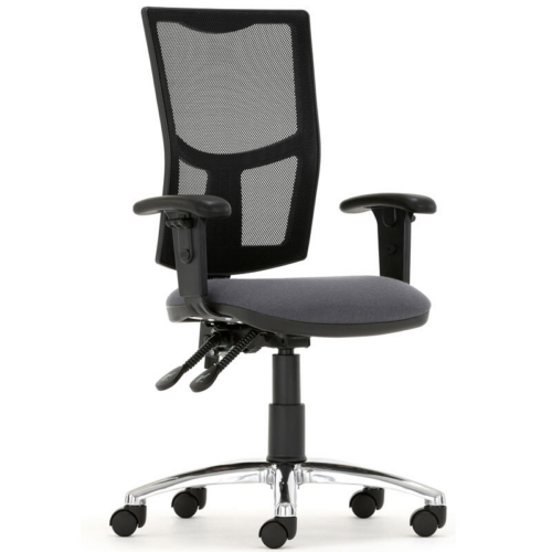 Black Torasen Mercury Mesh Back Chair