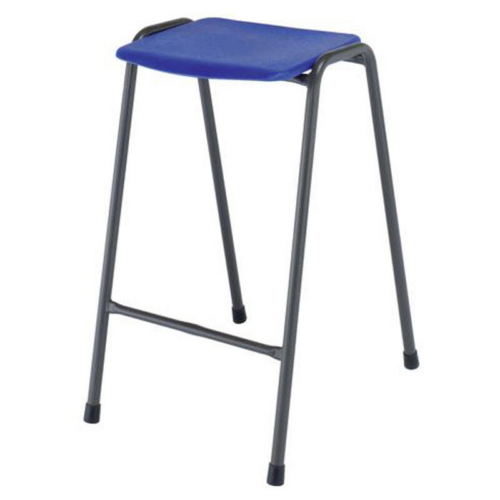 Blue Remploy MX08 Stacking Lab Stool