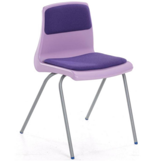 Metalliform Violet NP Chair with seatpad