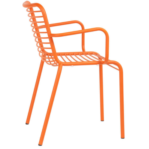 Origin Contour Orange Armchair Side View