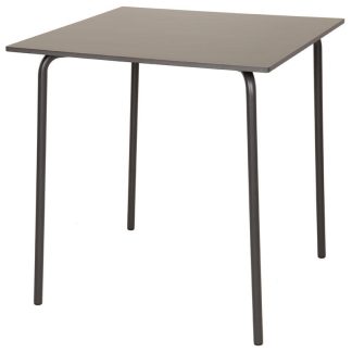 Origin In Out Square Table with Black Top and Frame