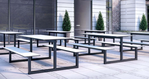 Parc Outdoor Bench Dining Tables