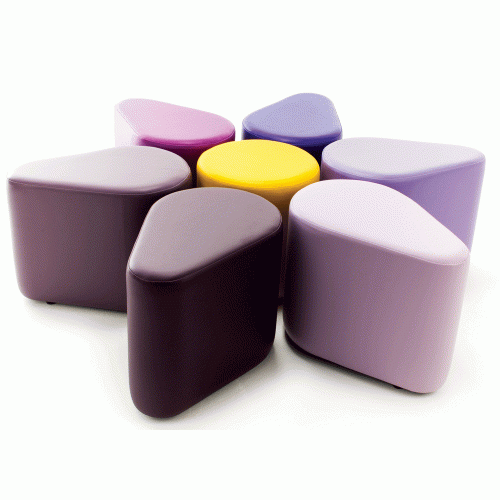 Petal Soft Seating Stools