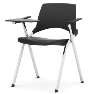 Black La Kendo Chair with writing tablet
