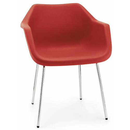 Indian Red Robin Day Armchair