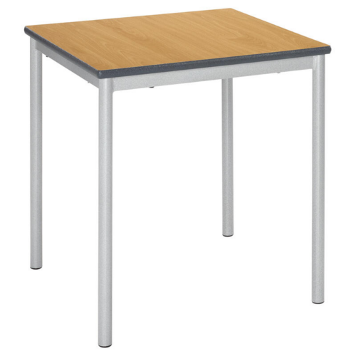 Metalliform RT32 Square Classroom Table with 32mm Round Legs