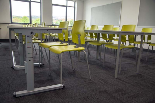 Yellow SE Classic Chairs in Classroom