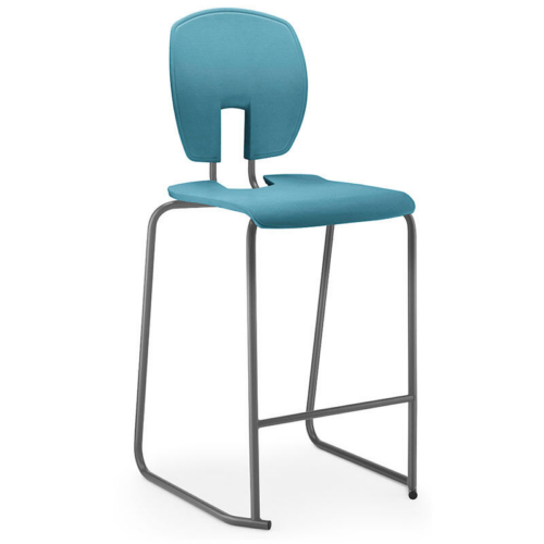 Sea Mist Hille SE Curve Stool