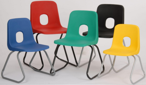 Series E Skid Chairs in Various Sizes