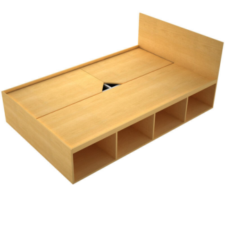 Student Double Storage Bed