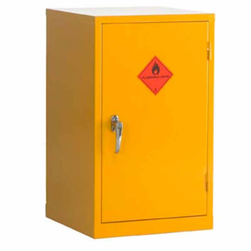 Cabtek Yellow COSSH Cabinet SU01F