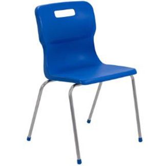 Titan Blue 4 Leg Chair