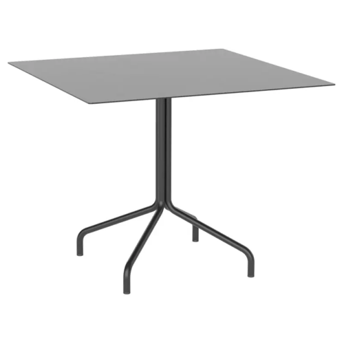 Black Grey Vine Square Dining Table