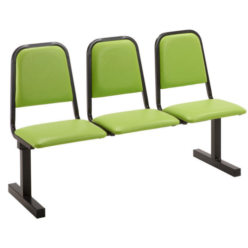 Vinyl 3 Seater Beam Seating Unit