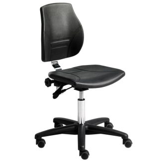 Black Verco PU Work Chair