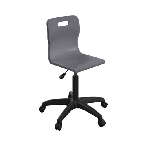 Grey Titan Senior Swivel Chair Ages 11+