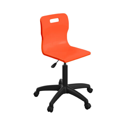 Red Titan Swivel Chair