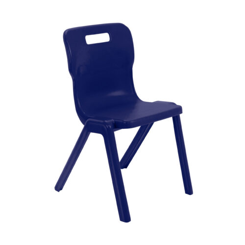 Titan Midnight Blue Once Piece Chair