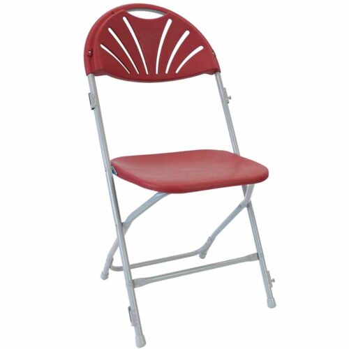 Zlite-Burgundy-Fan-Back-Folding-Chair-with-Linking-Brackets-2