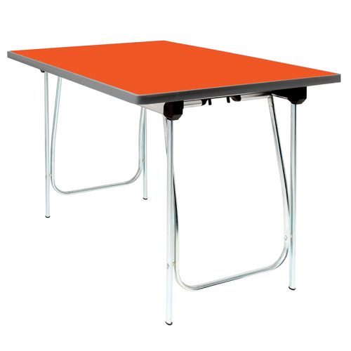 Gopak Vantage Orange Heavy Duty Folding Table