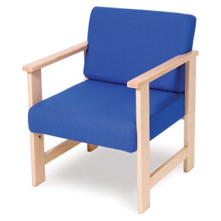 Heavy Duty Wooden Armchair