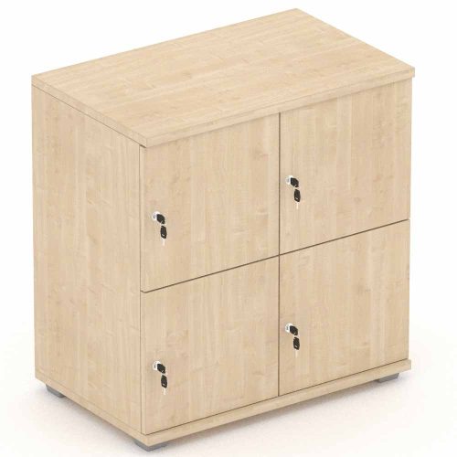 Double Colum Two Tier Locker