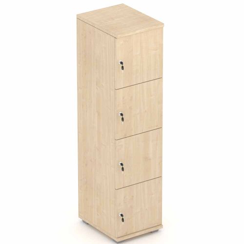 Single Column Four Tier Locker