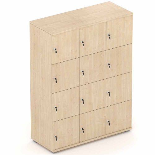 Triple Column Four Tier Locker