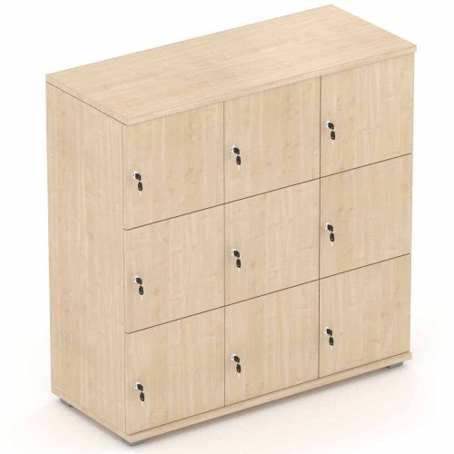 Triple Column Three Tier Locker