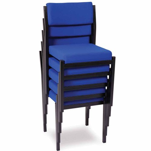 Stack of Blue R2 Visitor Chairs