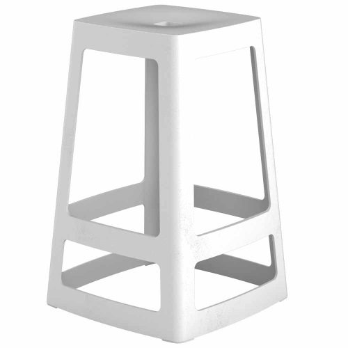 Origin Light Grey Mid Base Stool