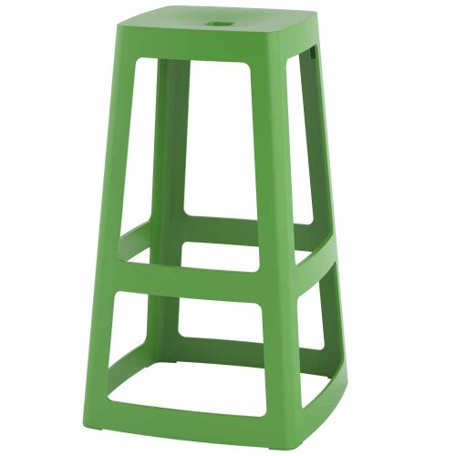 Origin May Green Base High Stacking Stool