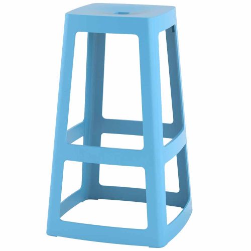 Origin Pastel Blue UV Resistant Base High Stool