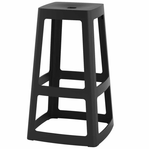 Origin Traffic Black Base High Stool