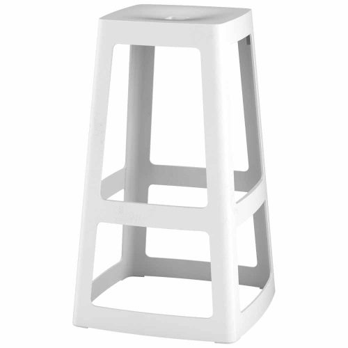 Origin Traffic White Base High Stool