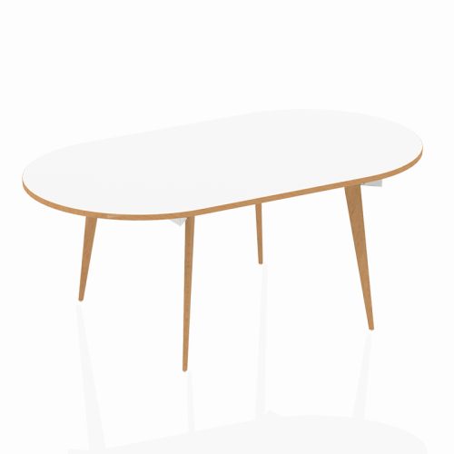 Oslo 1800mm Oval Meeting Table