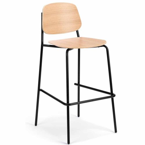 Workstories Patform High Stool in Classic Ash Veneer