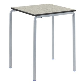 Crush Bent Table with Speckled Pastel Grey Trespa Top
