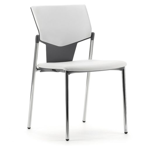 Pledge Ikon Upholstered 4 Leg Stacking Meeting Chair