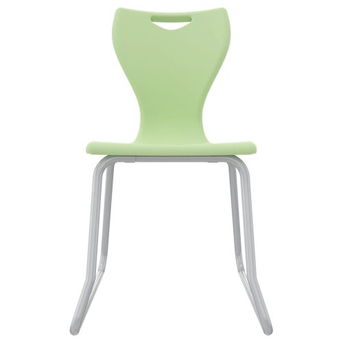 Remploy EN Classic Skid Base Chair - Apple Green