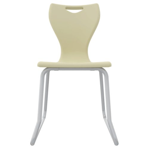 Remploy EN Classic Skid Base Chair - Oatmeal