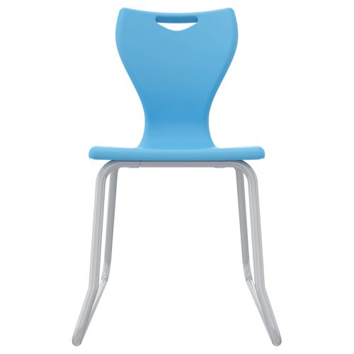 Remploy EN Classic Skid Base Chair - Sky Blue